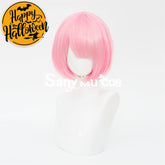 Anime Re Zero cosplay Rame cosplay wig